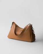 Prada Aimée Large Leather Shoulder Bag - Image 6